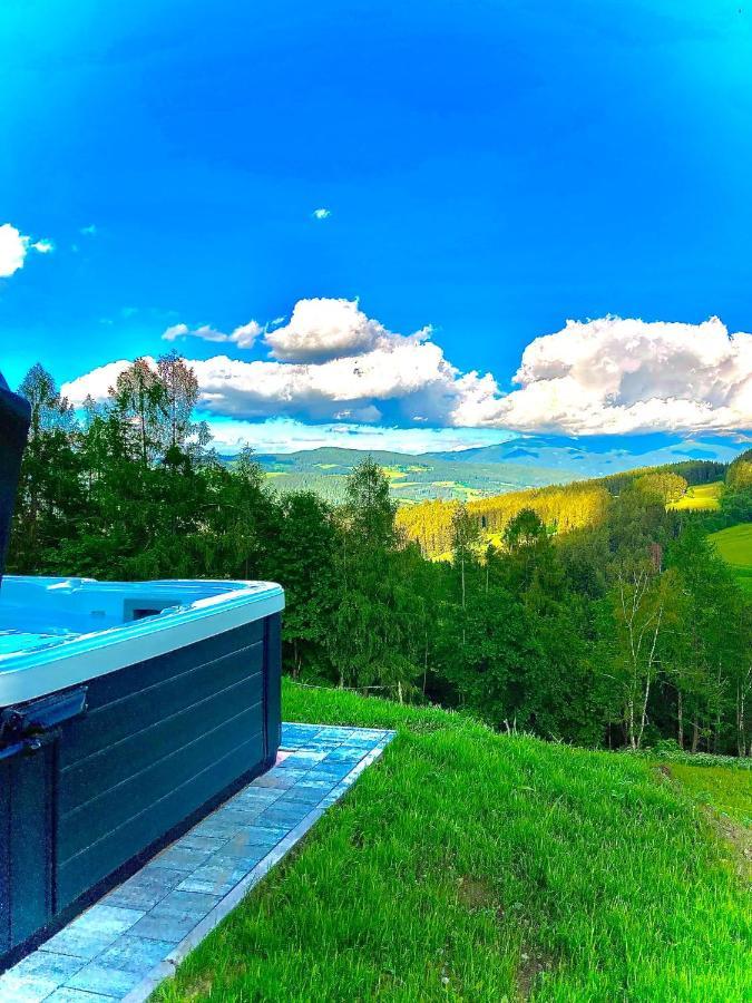 Chalet Bergblick Sankt Blasen Exteriör bild