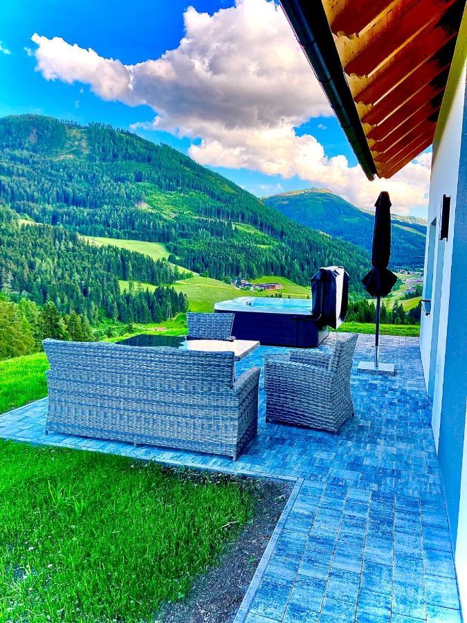 Chalet Bergblick Sankt Blasen Exteriör bild