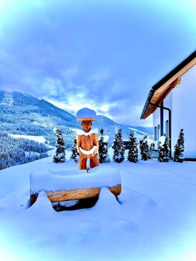 Chalet Bergblick Sankt Blasen Exteriör bild